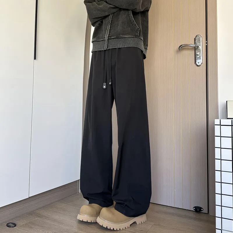 Mimx Homme Casual Pants Unisex Black-4