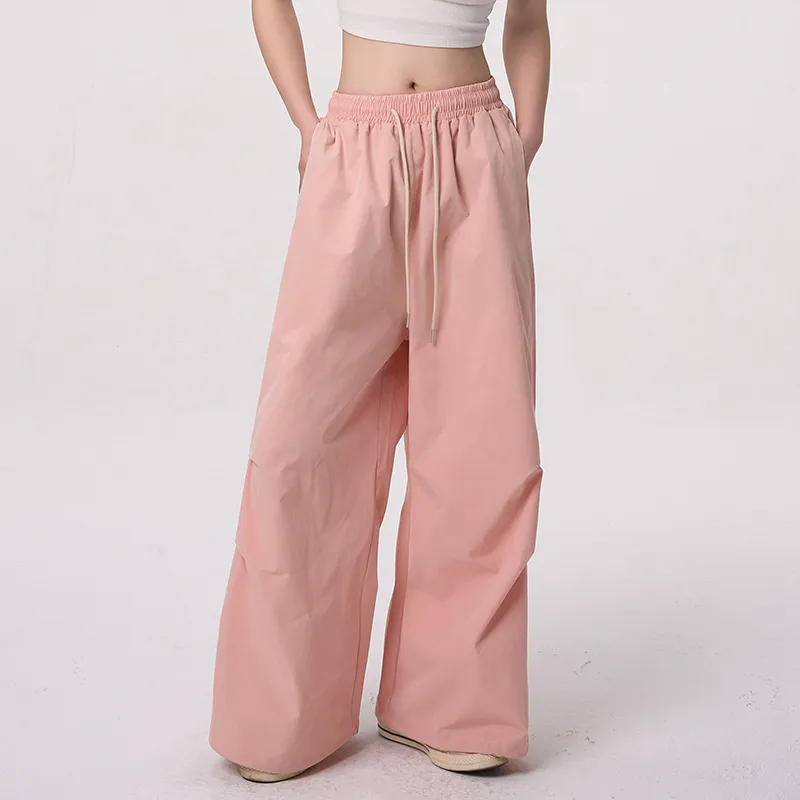 Mimx Homme Casual Pants Unisex Pink-2