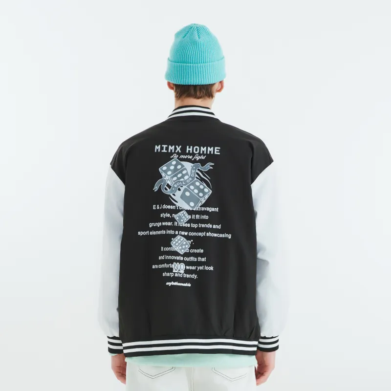 Mimx Homme Baseball Jacket Unisex-2