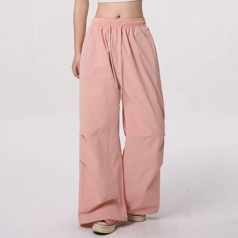 Mimx Homme Casual Pants Unisex Pink-3