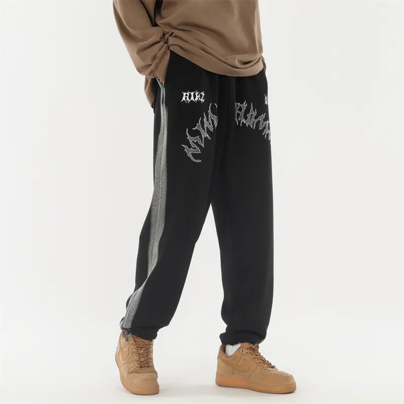 Mimx Homme Casual Pants Unisex Black-4