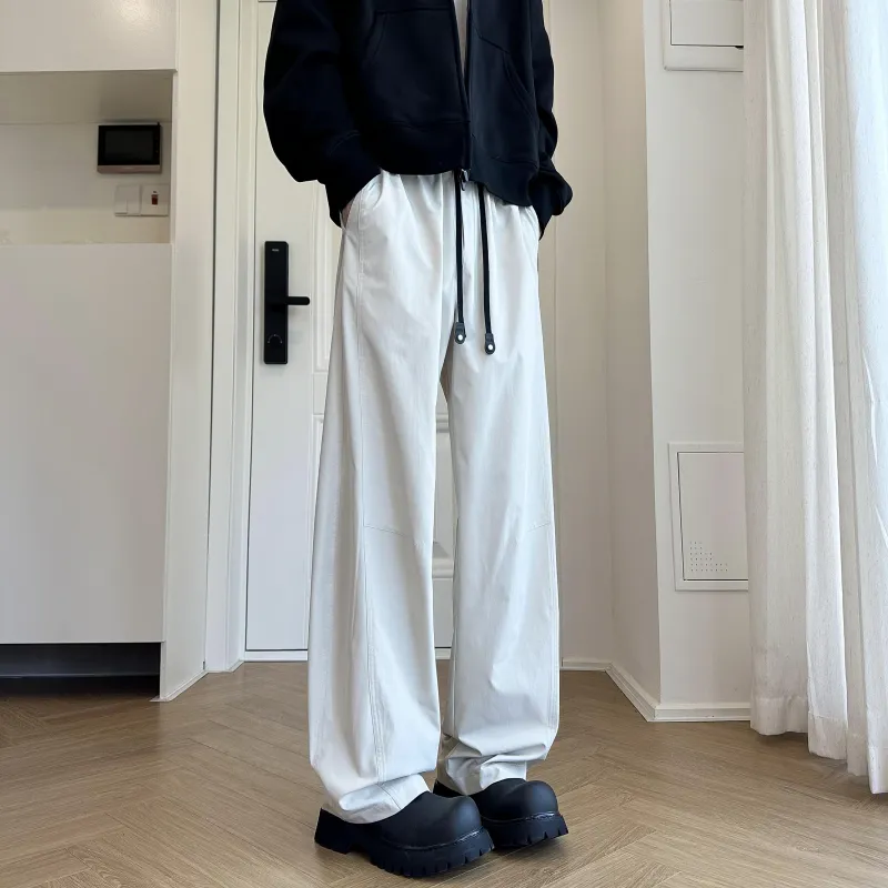 Mimx Homme Casual Pants Unisex Black-6