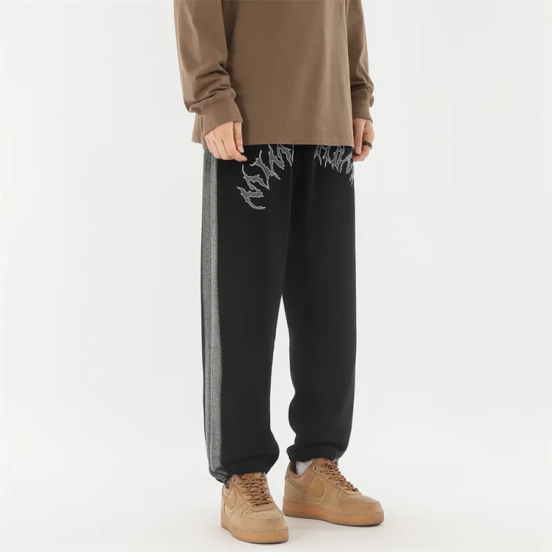 Mimx Homme Casual Pants Unisex Black-9