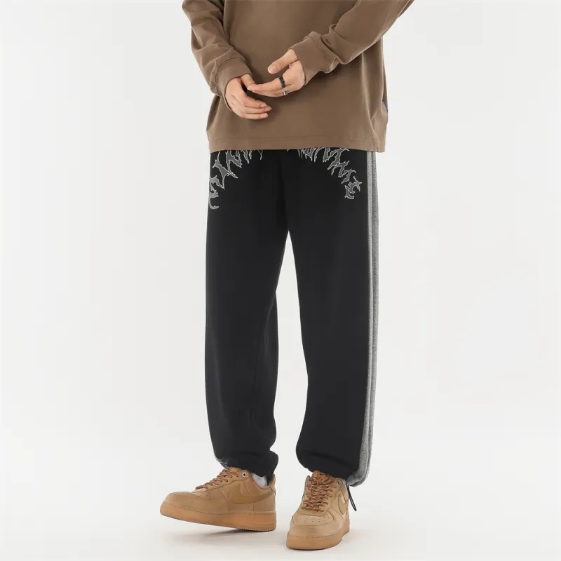 Mimx Homme Casual Pants Unisex Black-7