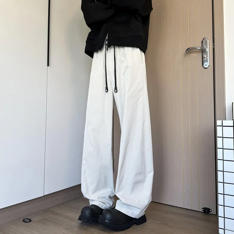Mimx Homme Casual Pants Unisex Black-9