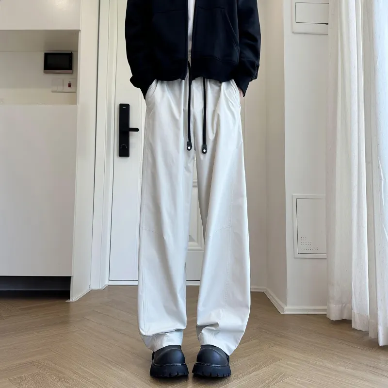 Mimx Homme Casual Pants Unisex Black-7