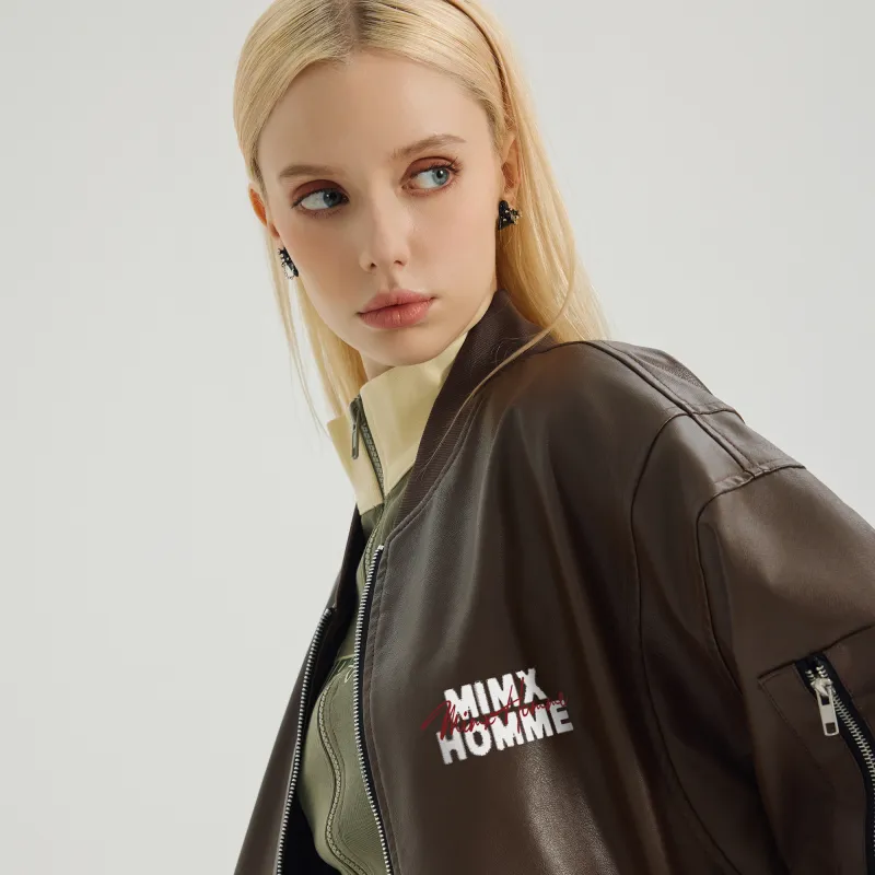 Mimx Homme Leather Jacket Unisex-14