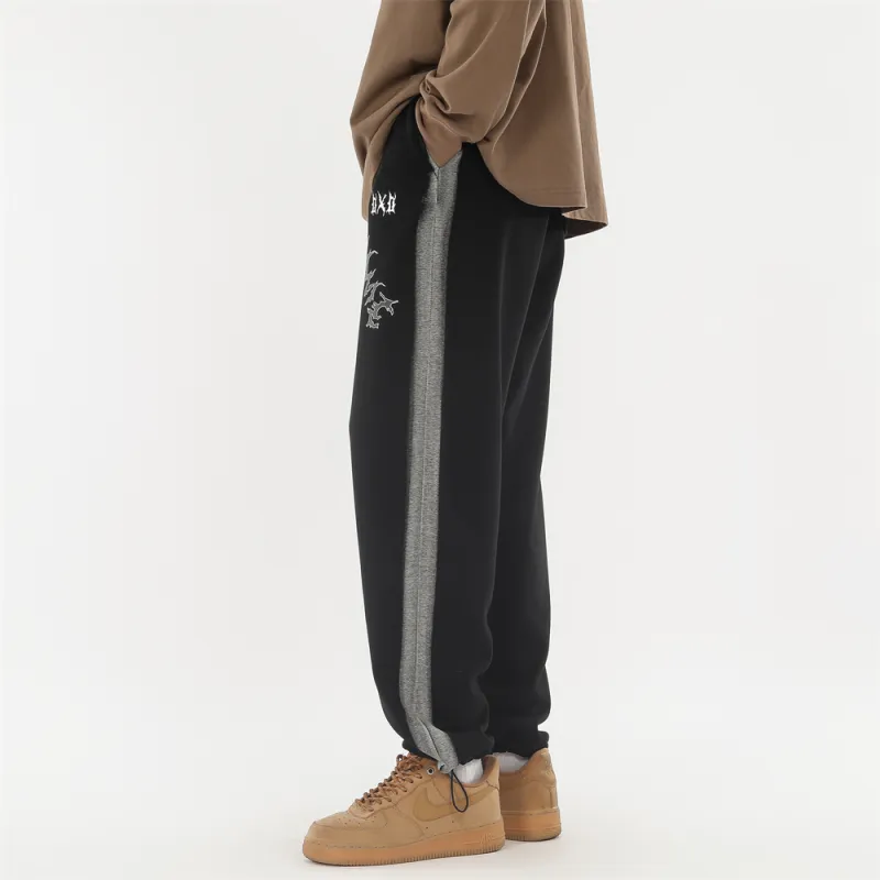 Mimx Homme Casual Pants Unisex Black-17