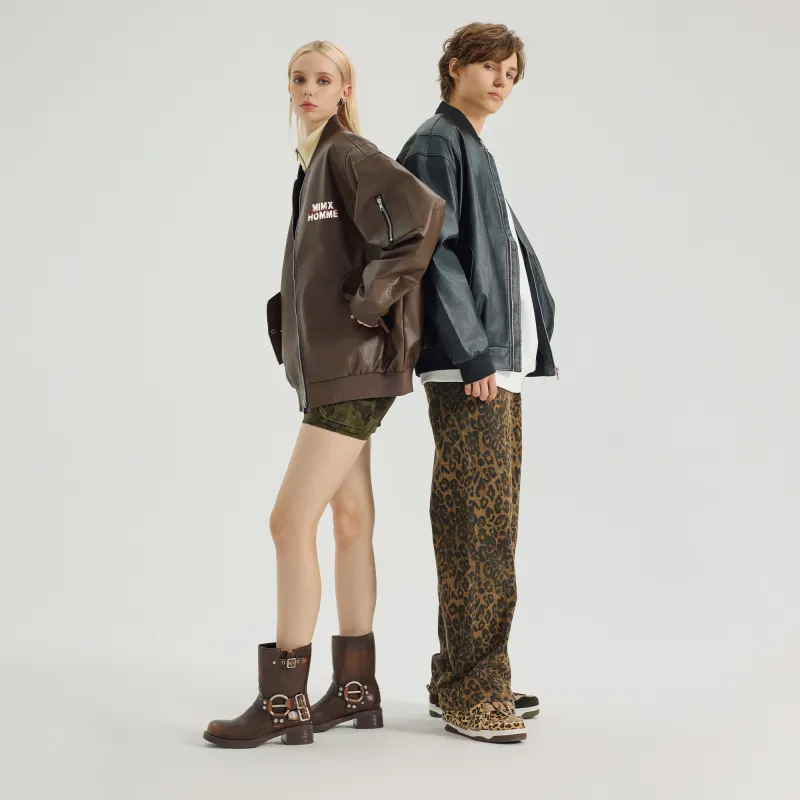 Mimx Homme Leather Jacket Unisex-6