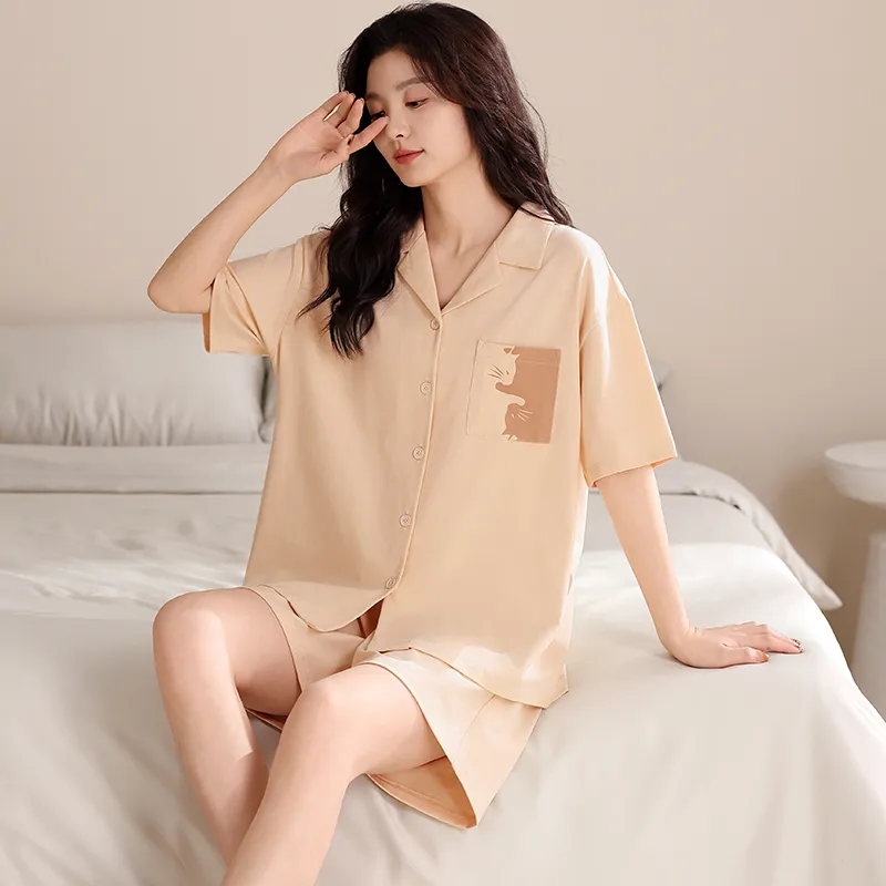 Pretty lady Women's Pajama Sets-5
