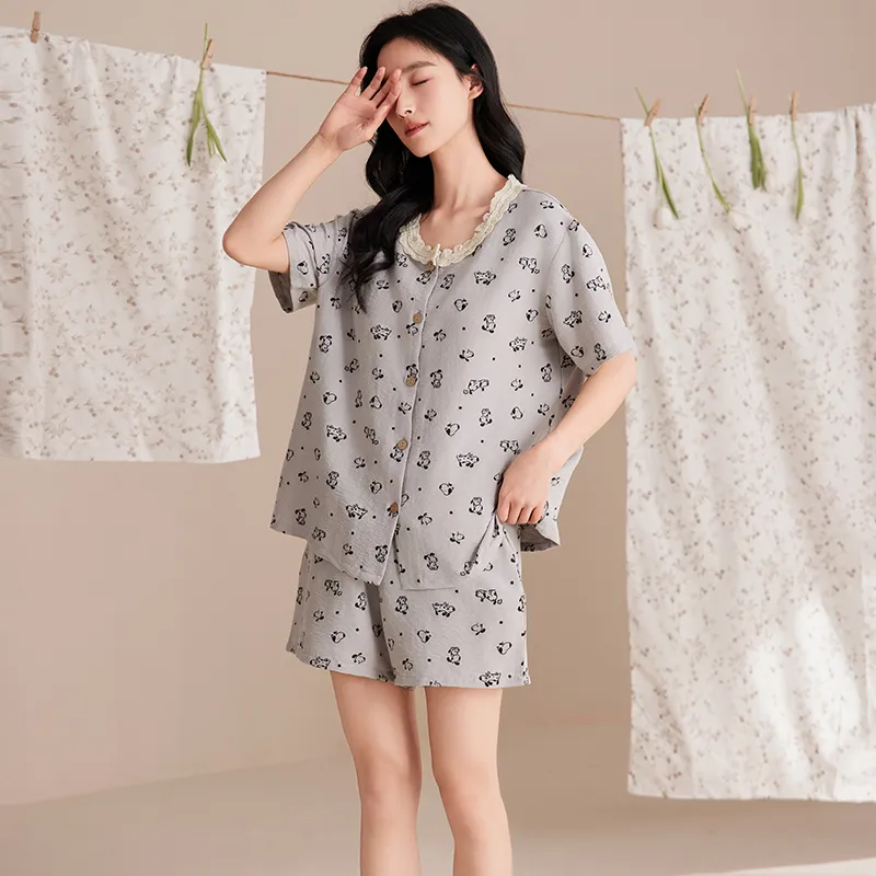 Pretty lady Women's Pajama Sets-4