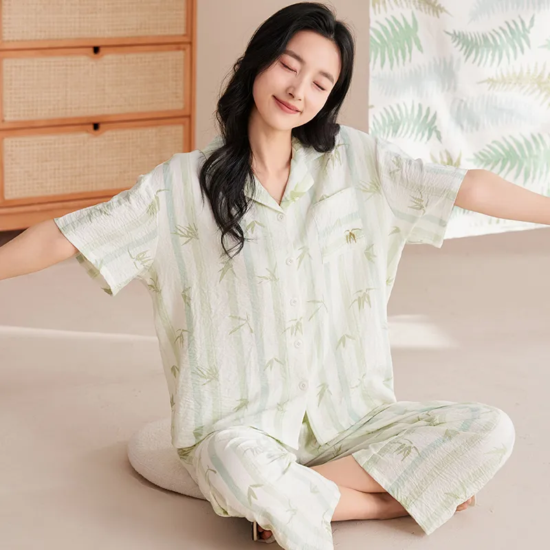Pretty lady Women's Pajama Sets-3