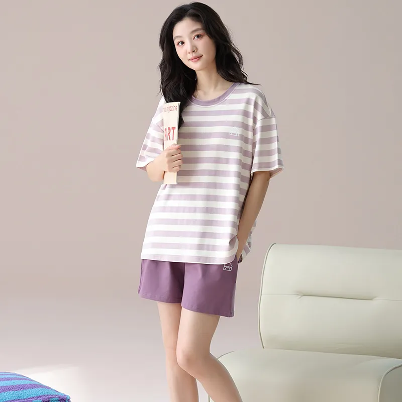Pretty lady Women's Pajama Sets-4