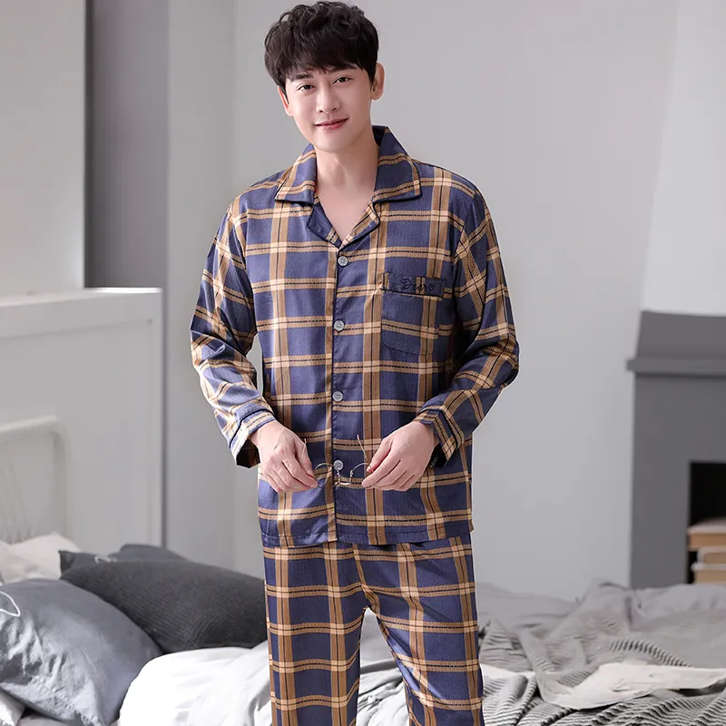 Pretty lady Men Pajama Sets-3