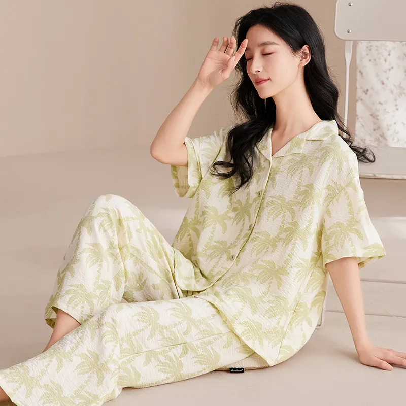 Pretty lady Women's Pajama Sets-3