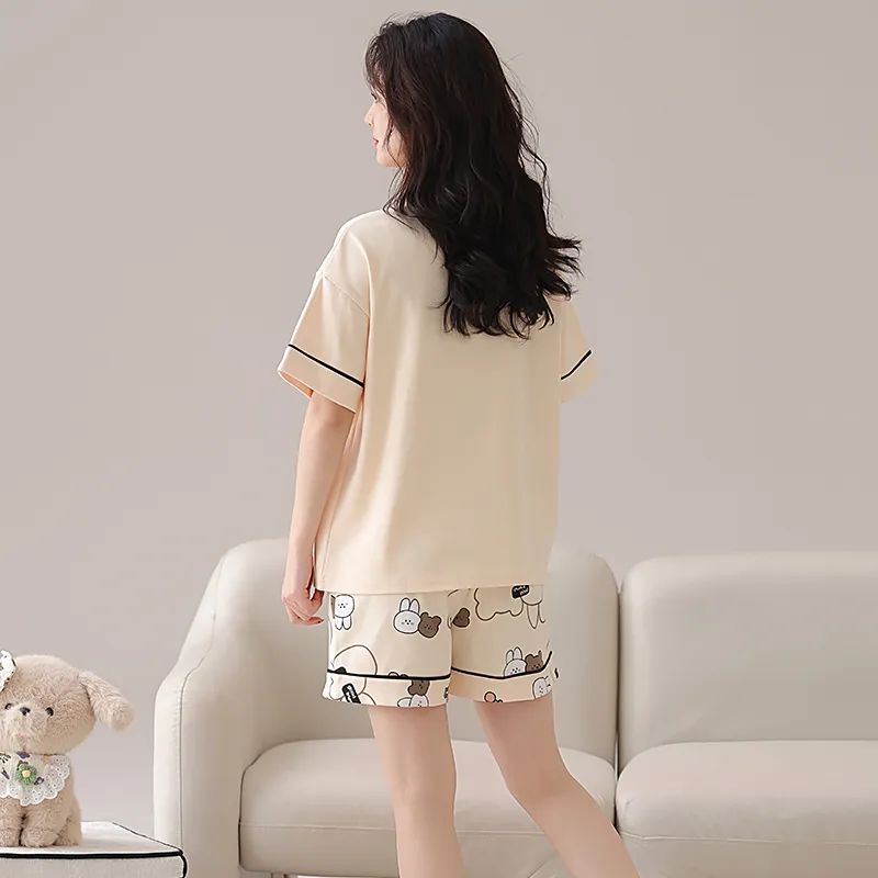 Pretty lady Women's Pajama Sets-5