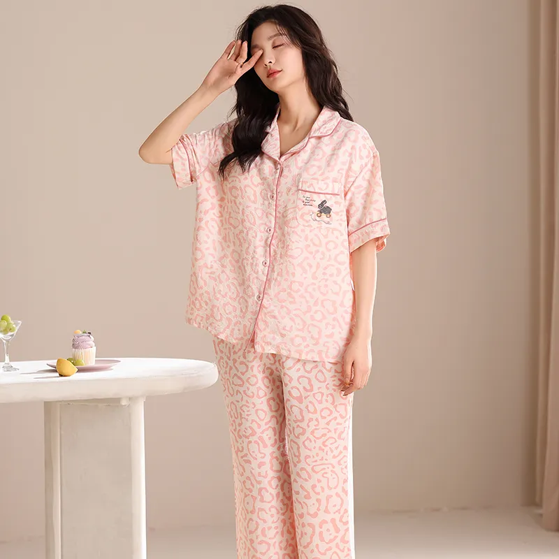 Pretty lady Women's Pajama Sets-5