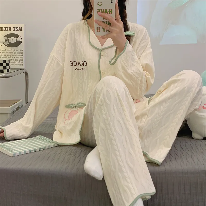 Pretty lady Women's Pajama Sets-22