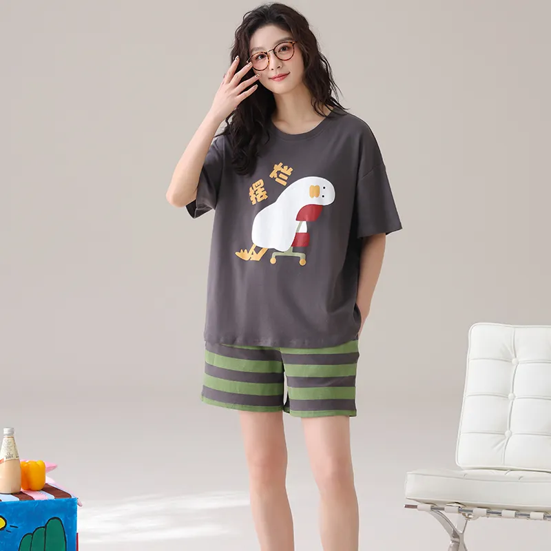 Pretty lady Women's Pajama Sets-3