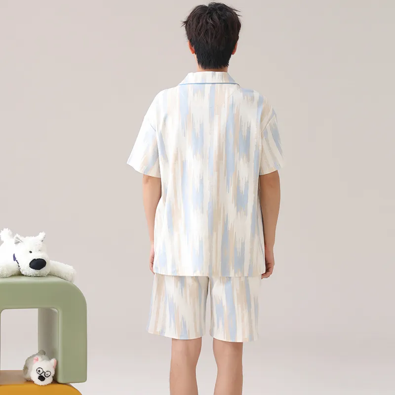 Pretty lady Men Pajama Sets-4
