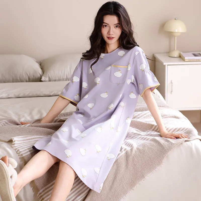 Pretty lady Women's Nightgowns-4