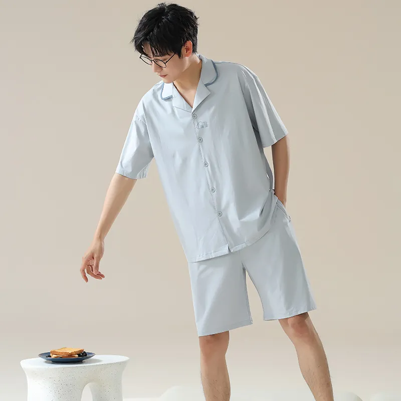 Pretty lady Men Pajama Sets-2