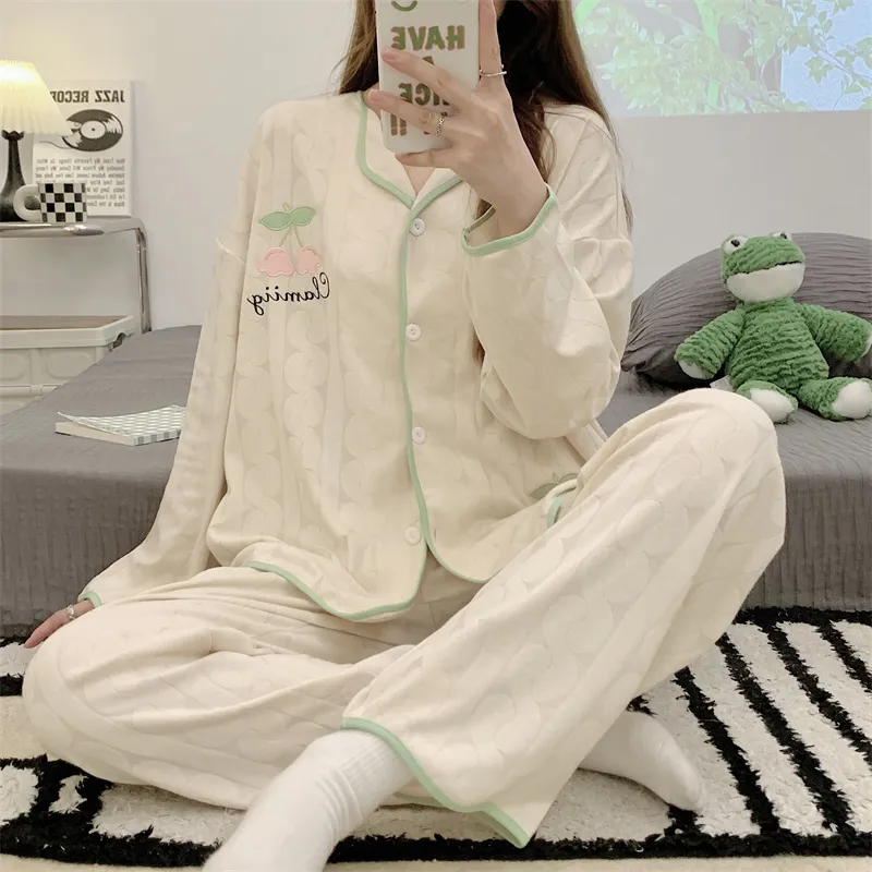 Pretty lady Women's Pajama Sets-6