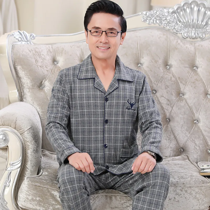 Pretty lady Men Pajama Sets-28