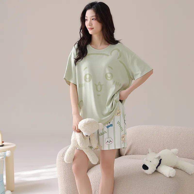 Pretty lady Women's Pajama Sets-3