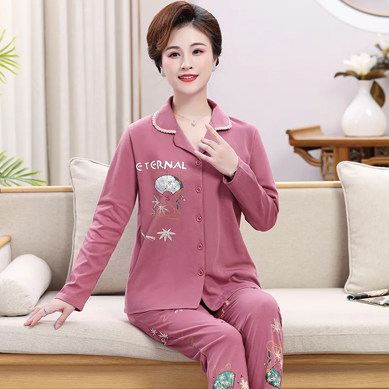 Pretty lady Women's Pajama Sets-9