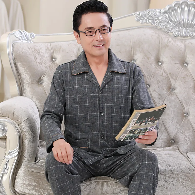 Pretty lady Men Pajama Sets-11