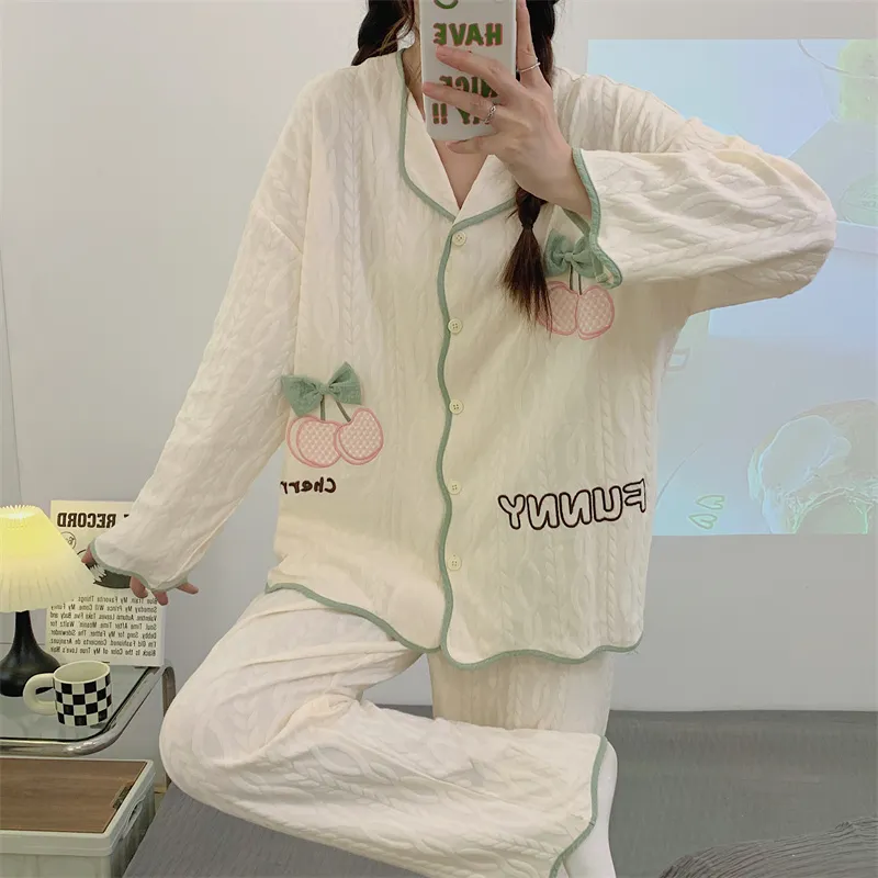 Pretty lady Women's Pajama Sets-9