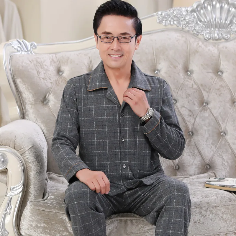 Pretty lady Men Pajama Sets-10