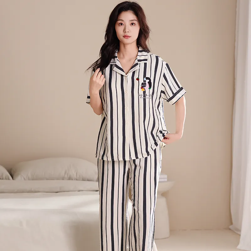 Pretty lady Women's Pajama Sets-4
