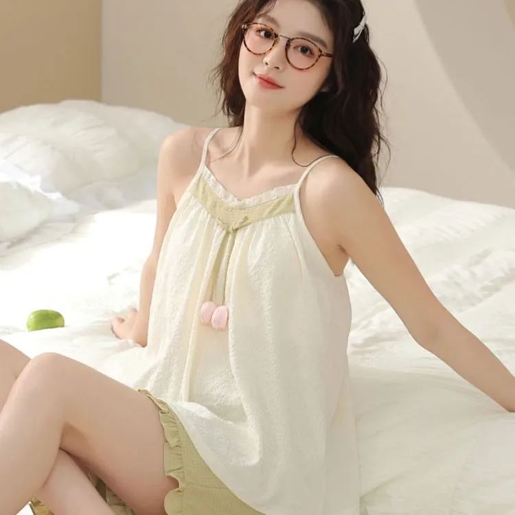 Pretty lady Women's Pajama Sets-4