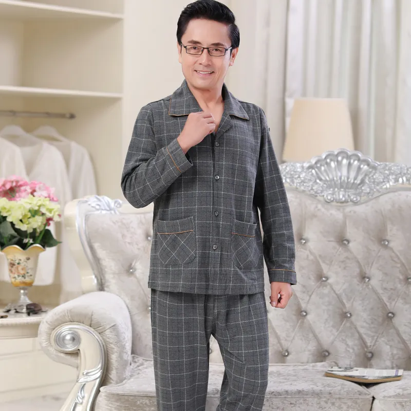 Pretty lady Men Pajama Sets-7