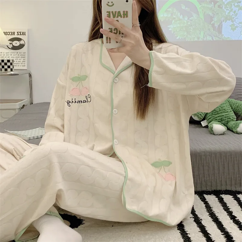 Pretty lady Women's Pajama Sets-5