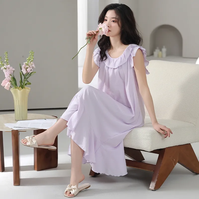 Pretty lady Women's Nightgowns-5
