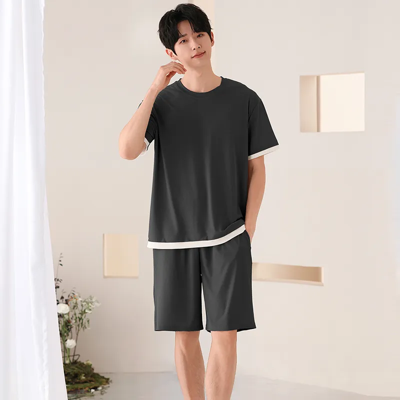 Pretty lady Men Pajama Sets-3