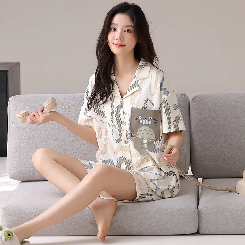 Pretty lady Women's Pajama Sets-2