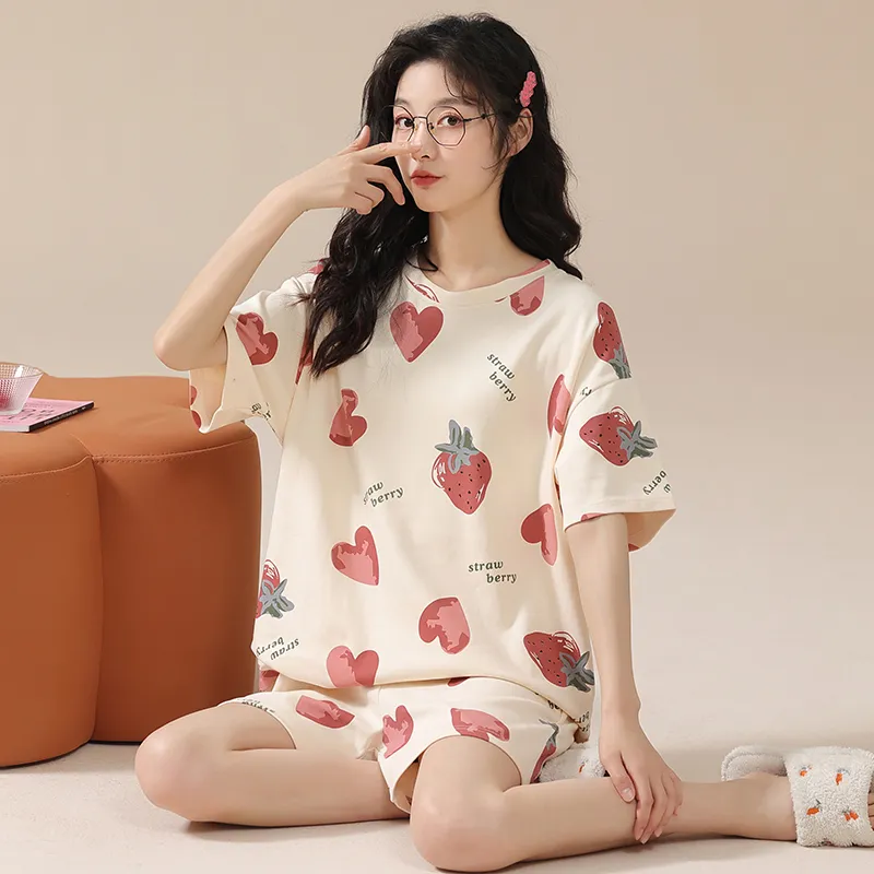 Pretty lady Women's Pajama Sets-2