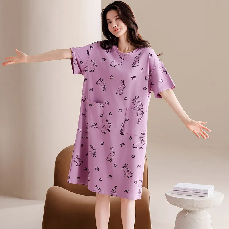 Pretty lady Women's Nightgowns-3