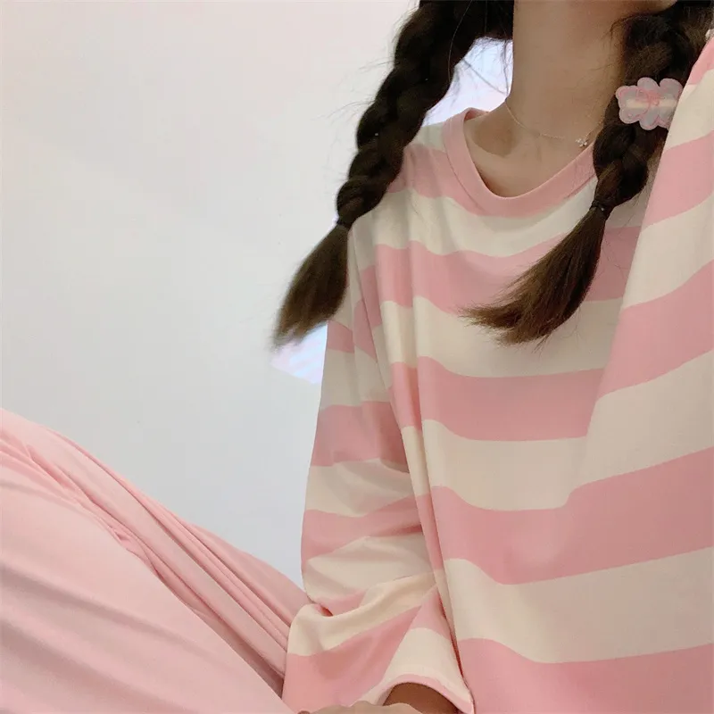 Pretty lady Women's Pajama Sets-14