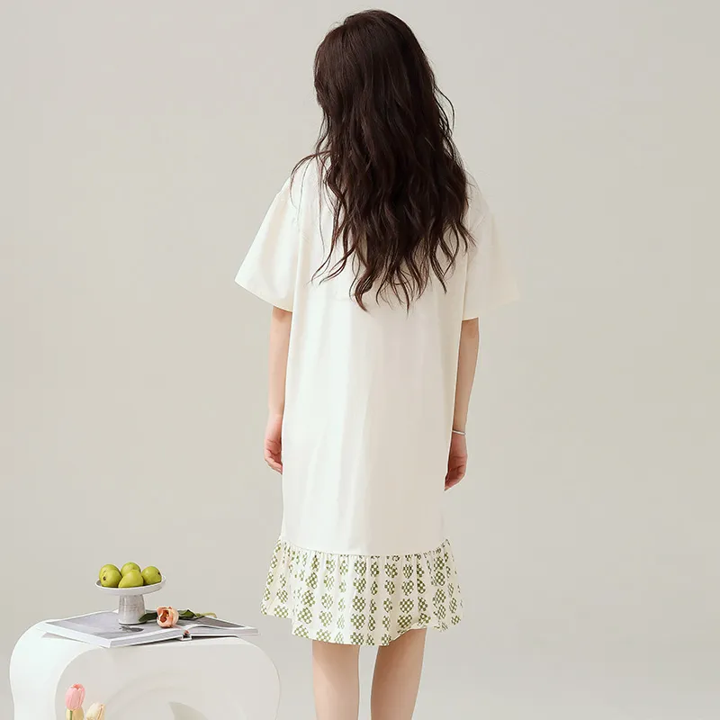 Pretty Lady Nightgown Women's Apricot-1