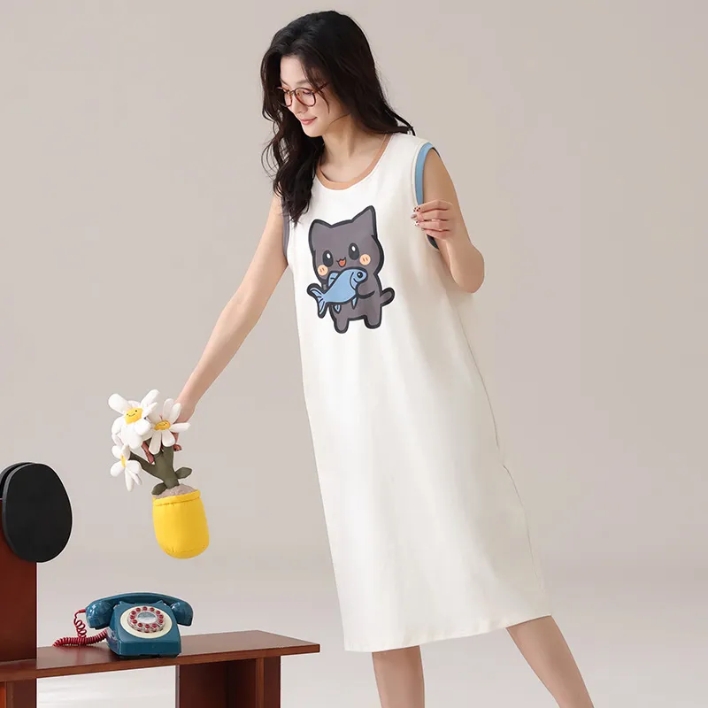 Pretty lady Women's Nightgowns-3