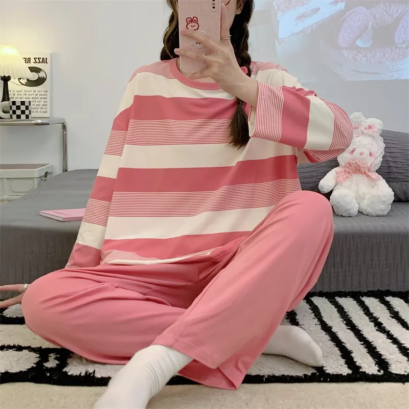 Pretty lady Women's Pajama Sets-5