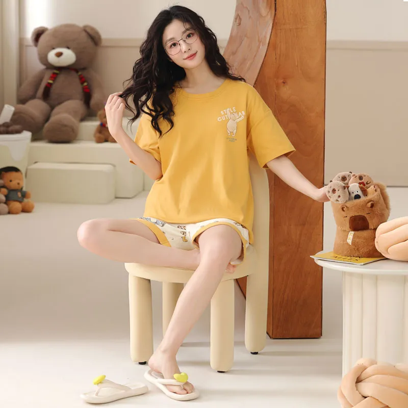 Pretty lady Women's Pajama Sets-3