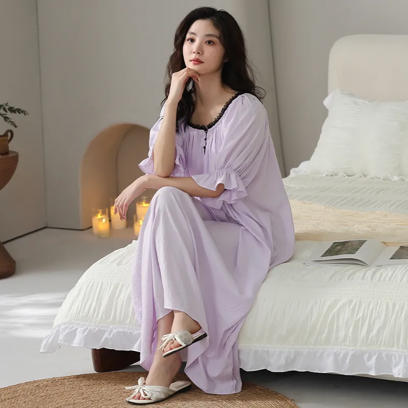 Pretty lady Women's Nightgowns-3
