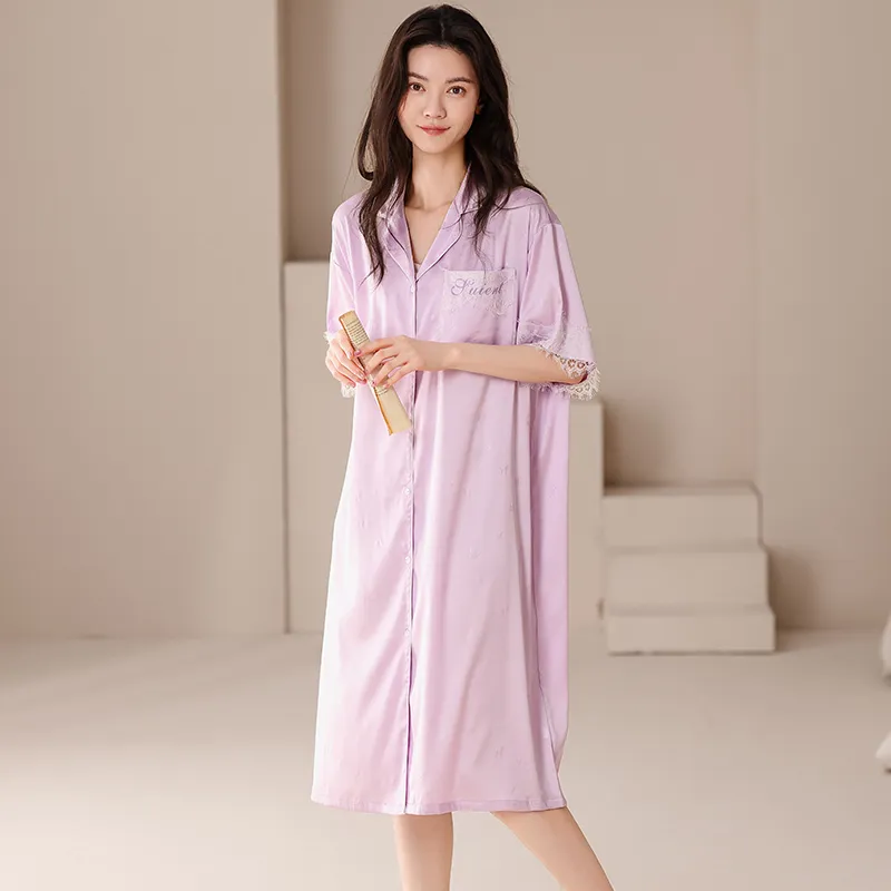 Pretty lady Women's Nightgowns-4