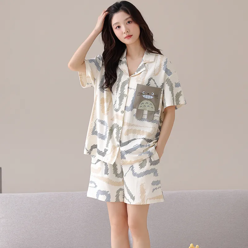 Pretty lady Women's Pajama Sets-3